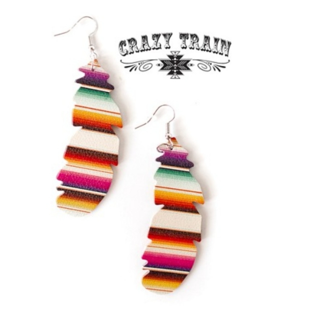 Crazy Train Earrings 🤪
